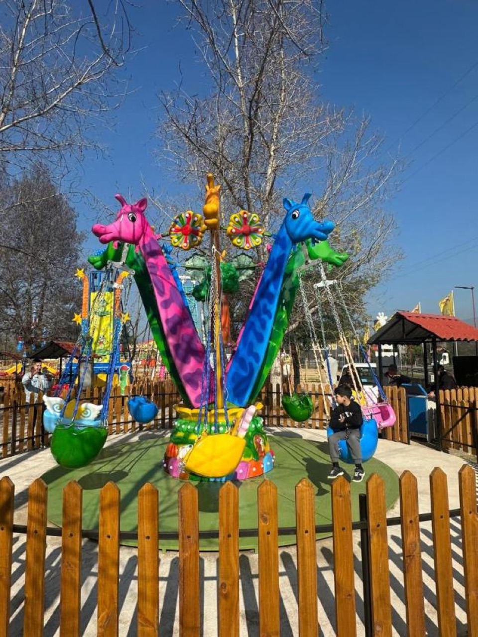 Zona infantil Jirafa Voladora